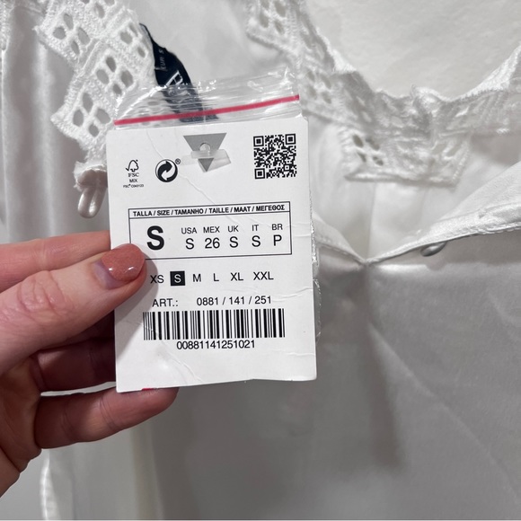 NWT Zara New Satin Camisole Long Lingerie
Dress SMALL - Picture 14 of 15